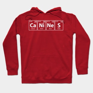 Canines (Ca-Ni-Ne-S) Periodic Elements Spelling Hoodie